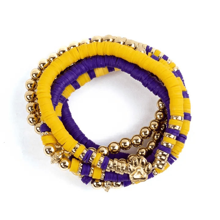 Wild Horse Boutique Bracelets The Purple Paw Print Bracelet