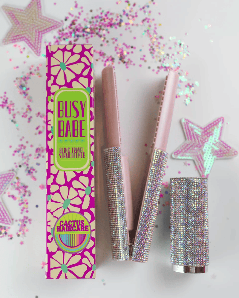 Wild Horse Boutique Beauty Travel Rhinestone Straightener