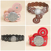 Wild Horse Boutique Belts Western Circle Belt