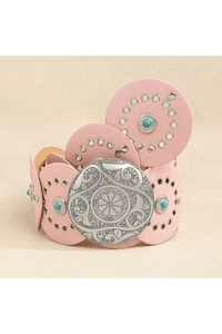 Wild Horse Boutique Belts Western Circle Belt