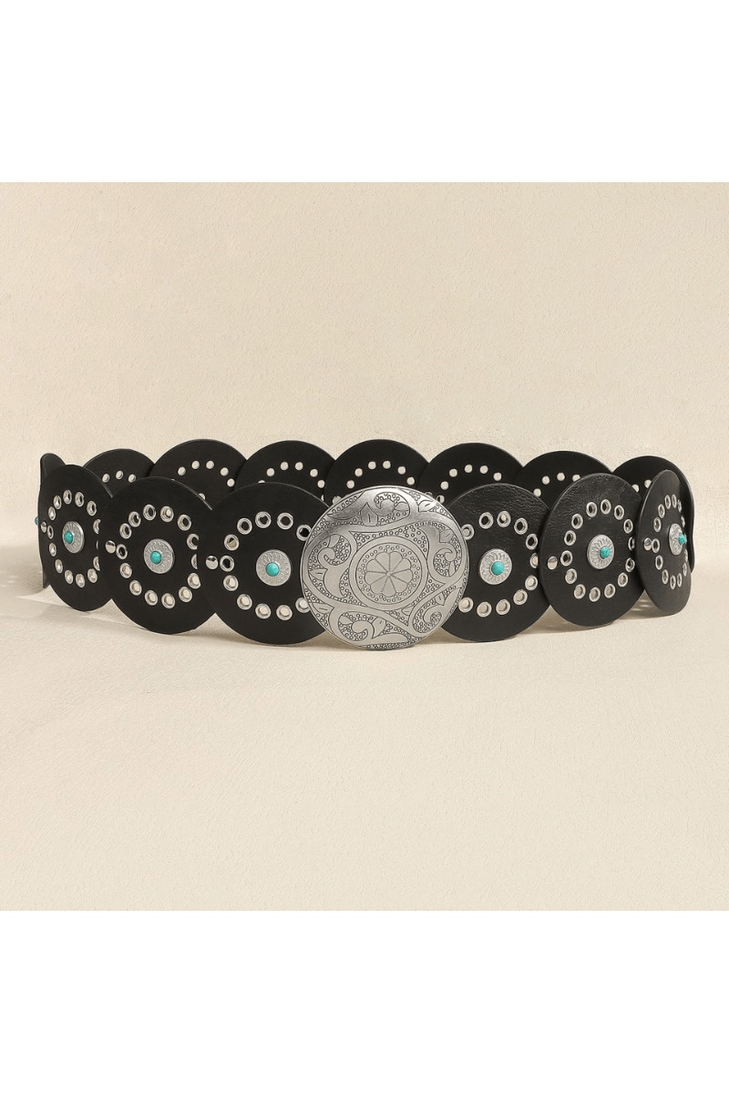 Wild Horse Boutique Belts Western Circle Belt