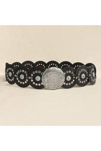 Wild Horse Boutique Belts Western Circle Belt