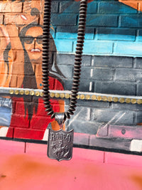 Wild Horse Boutique Big Necklace with Rodeo Pendant