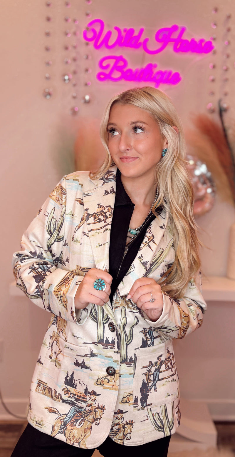 Wild Horse Boutique Blazer The Nevada Blazer