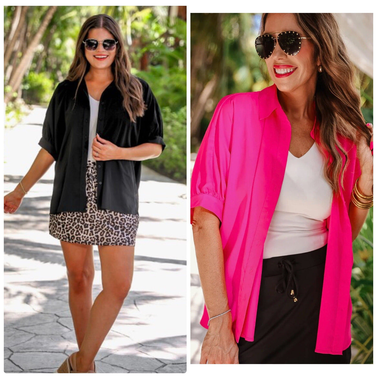 Wild Horse Boutique Blouse Sutton Button Up Blouse