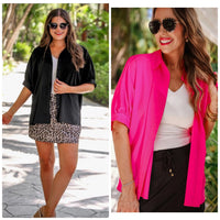 Wild Horse Boutique Blouse Sutton Button Up Blouse