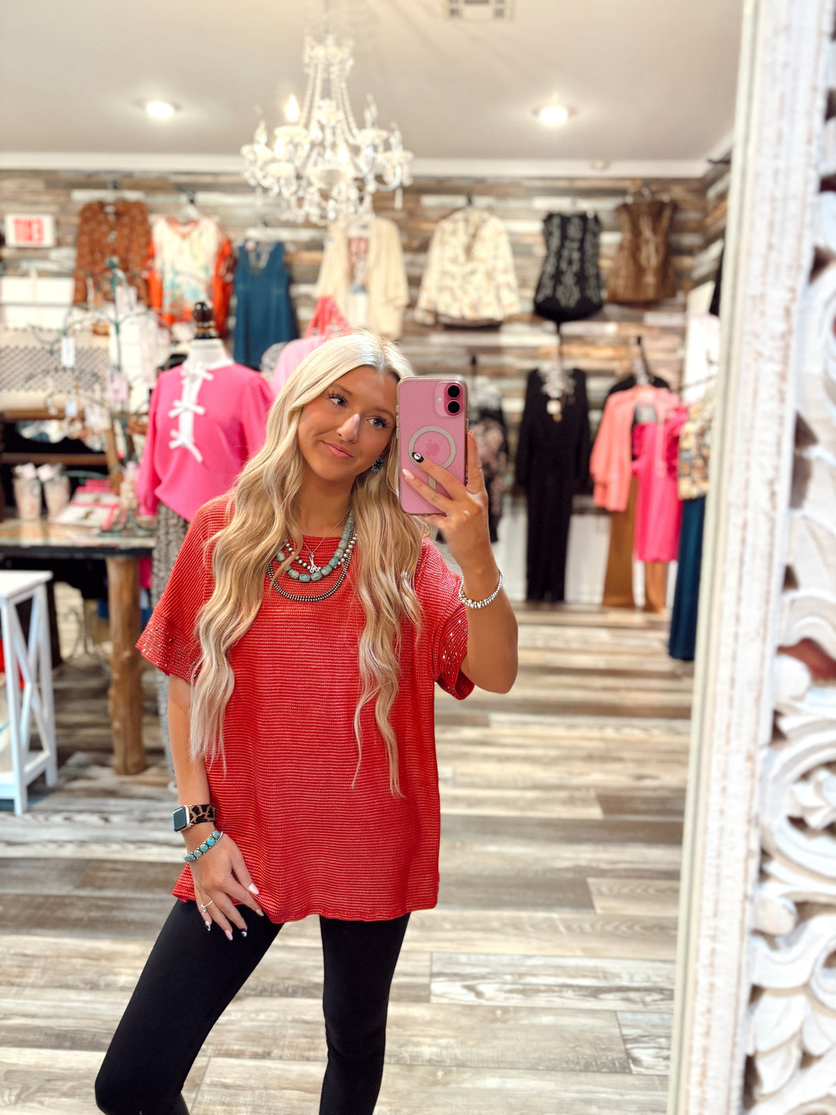 Wild Horse Boutique Blouse The Reba Top