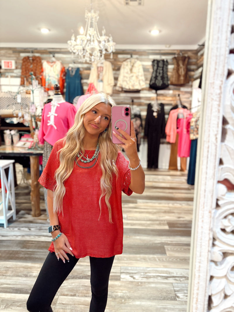 Wild Horse Boutique Blouse The Reba Top