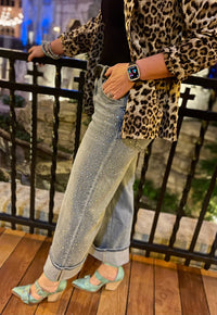 Wild Horse Boutique Bottoms The Denim Rhinestone Jeans
