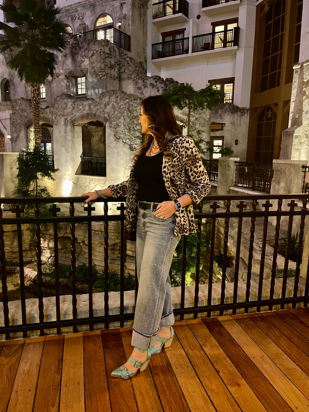 Wild Horse Boutique Bottoms The Denim Rhinestone Jeans