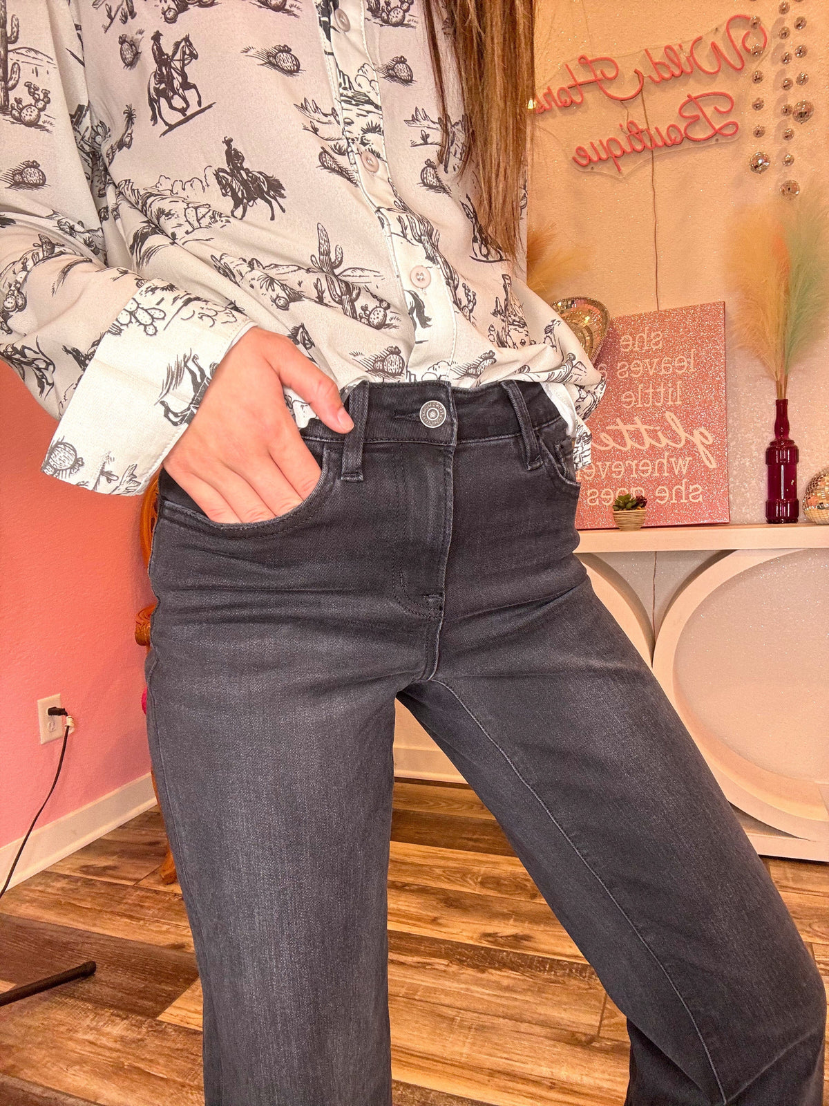 Wild Horse Boutique Bottoms The Glam Jeans