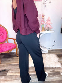 Wild Horse Boutique Bottoms Wide Leg SweatPants