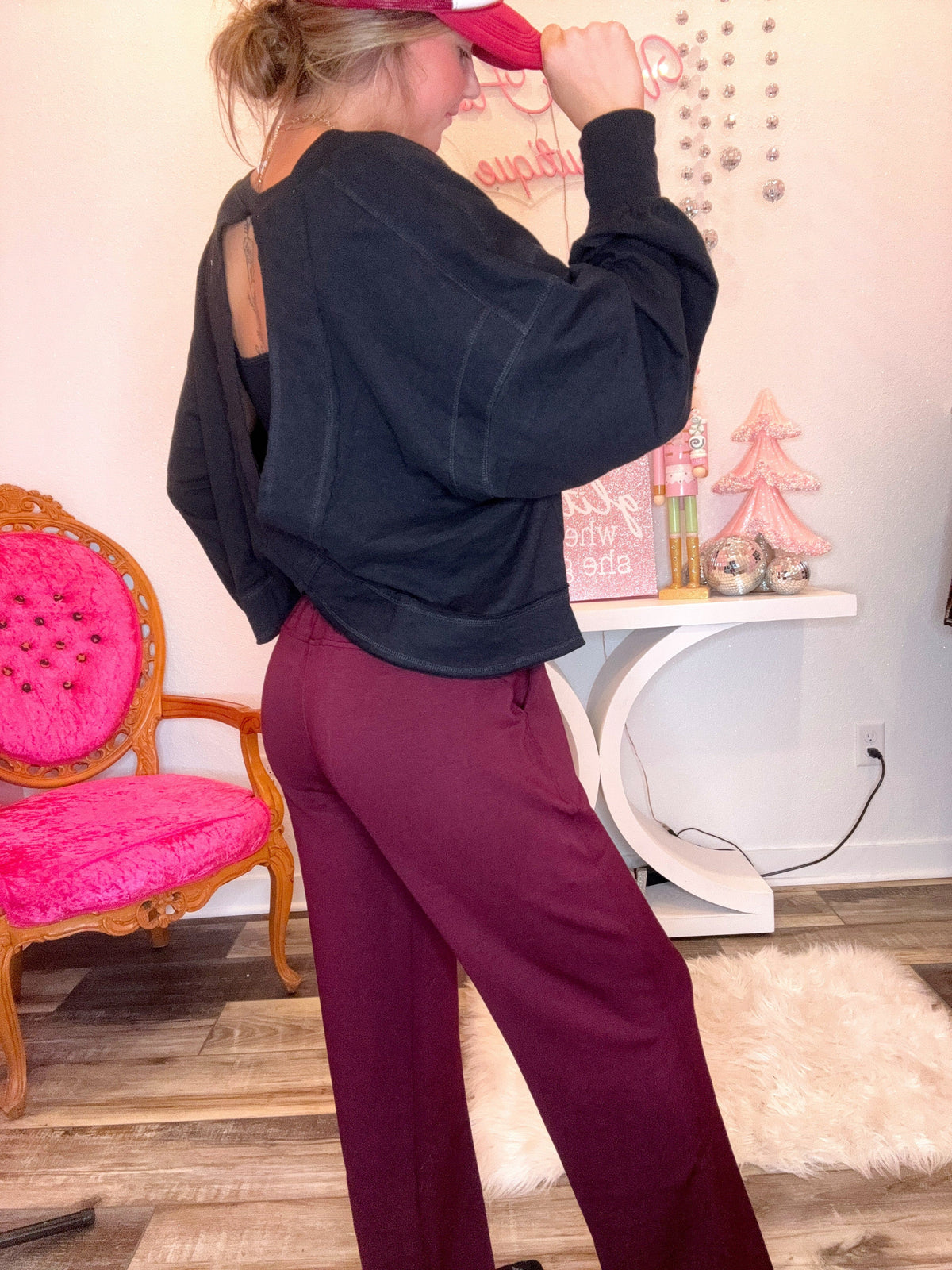 Wild Horse Boutique Bottoms Wide Leg SweatPants