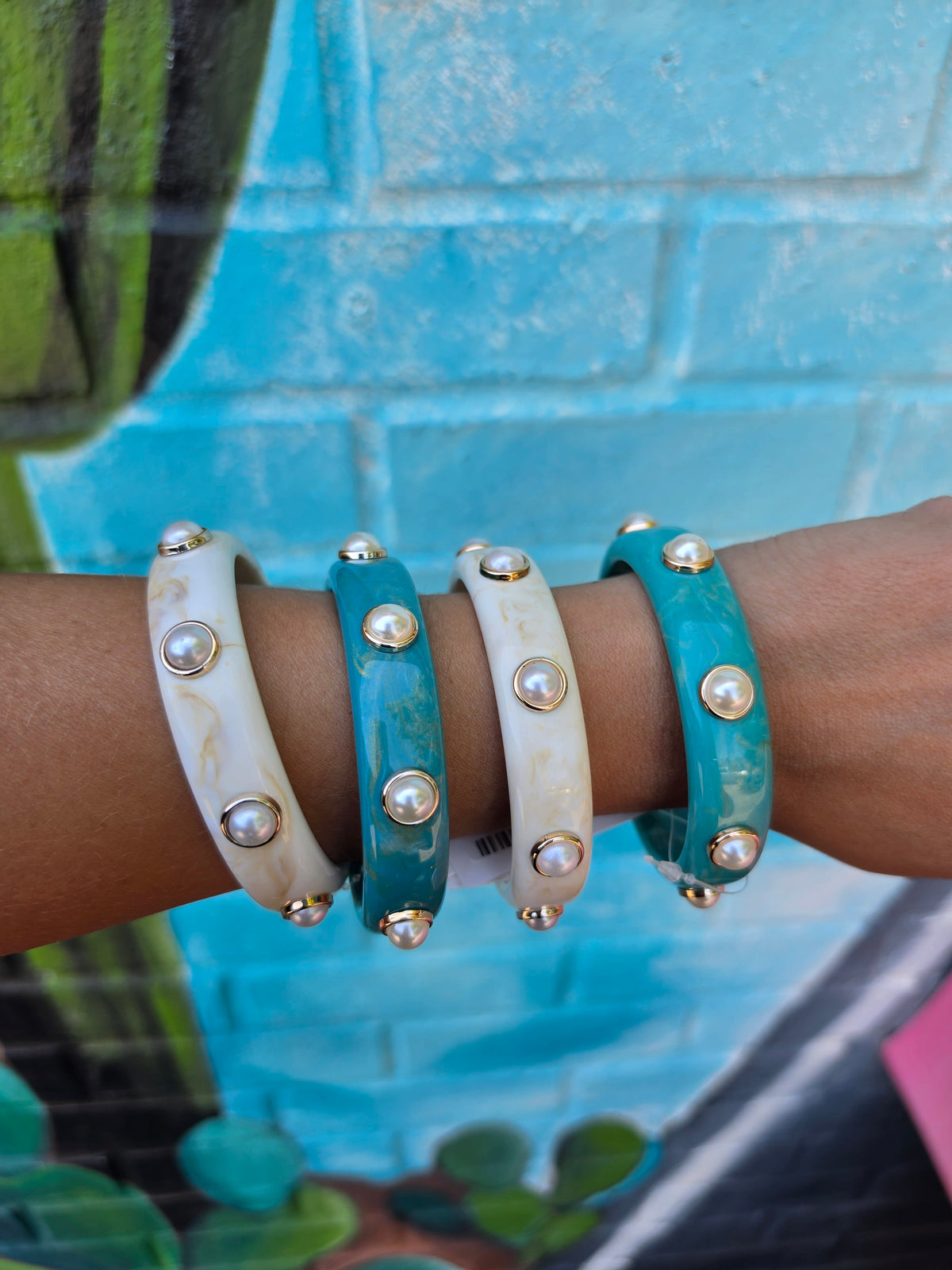 Wild Horse Boutique Bracelet Bangle Pearl Bracelet