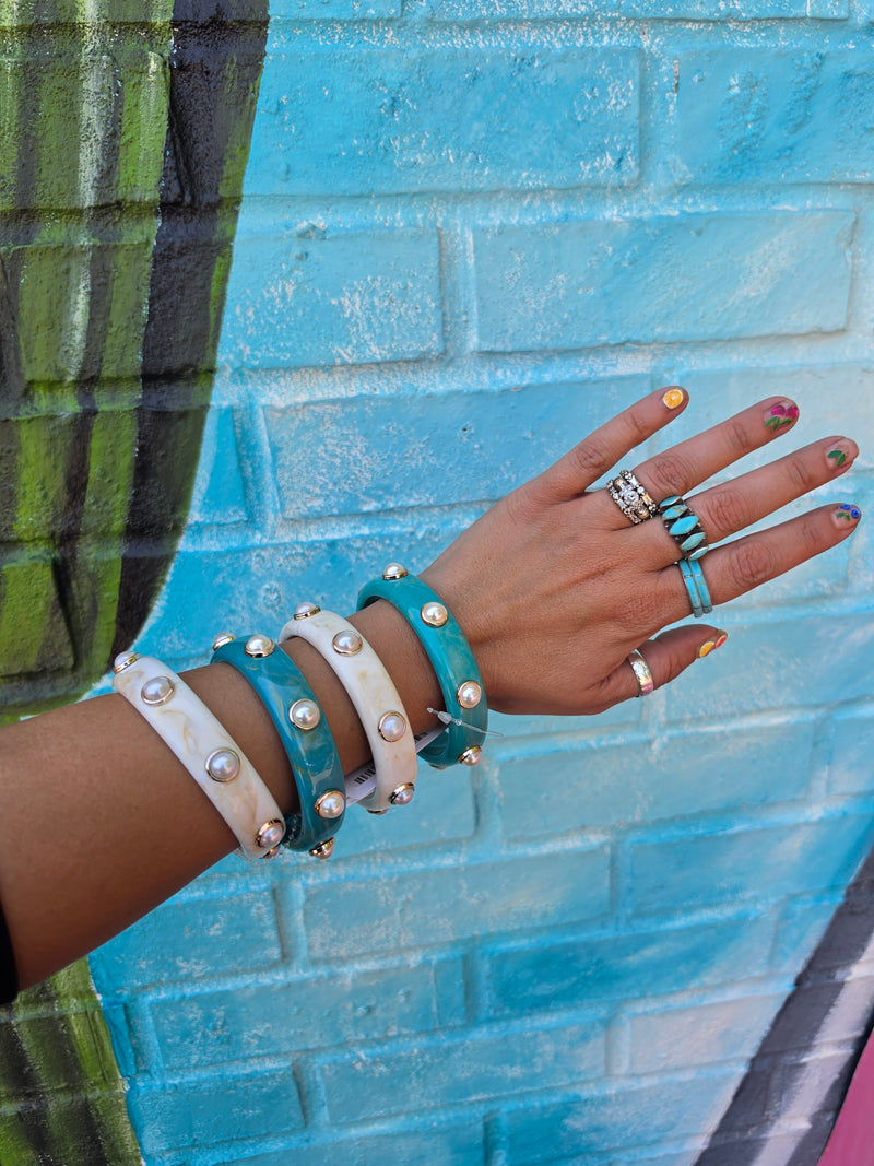 Wild Horse Boutique Bracelet Bangle Pearl Bracelet