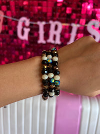 Wild Horse Boutique Bracelet iridescent Beaded Game Day Bracelets