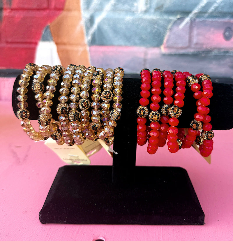 Wild Horse Boutique Bracelets Leopard Stretch Bracelets