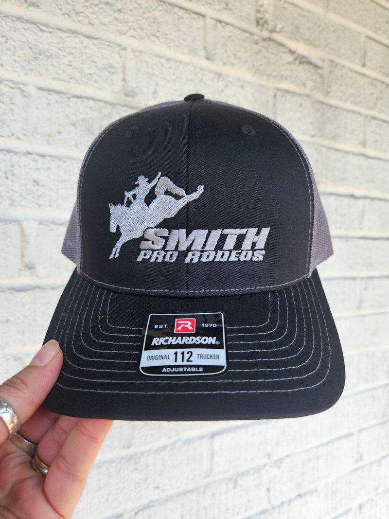 Wild Horse Boutique Cap Black and gray The Smith Pro RodeoCap