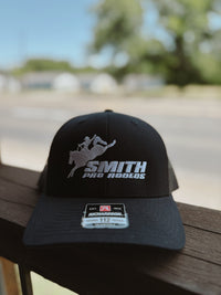 Wild Horse Boutique Cap Black and white The Smith Pro RodeoCap