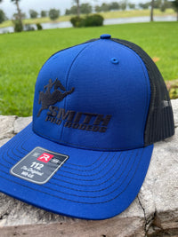 Wild Horse Boutique Cap Blue and Black Smith Pro Rodeo Caps