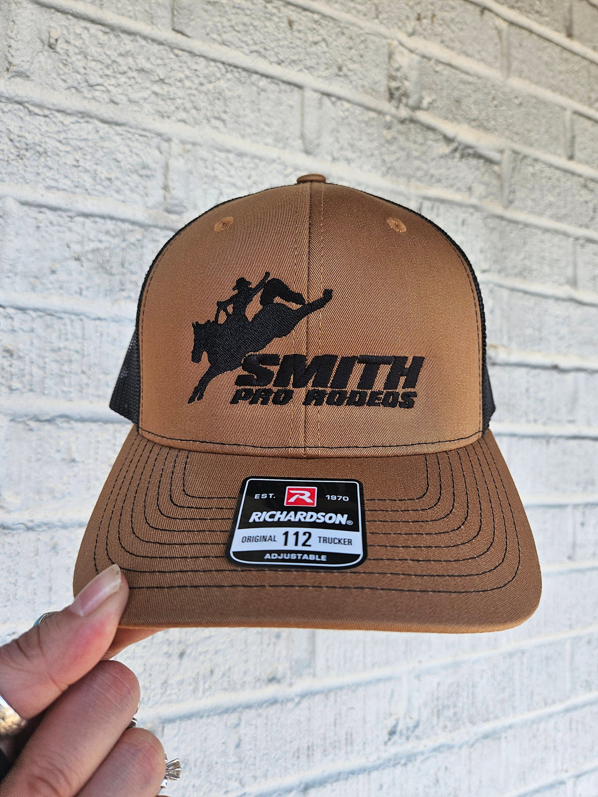 Wild Horse Boutique Cap Brown and black The Smith Pro RodeoCap