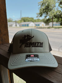 Wild Horse Boutique Cap Green and black The Smith Pro RodeoCap
