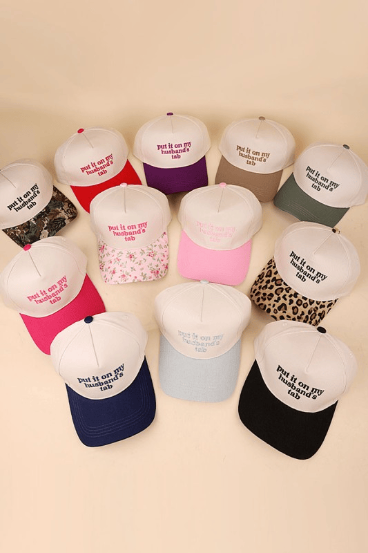 Wild Horse Boutique Cap Put it on my Husband’s Tab Cap