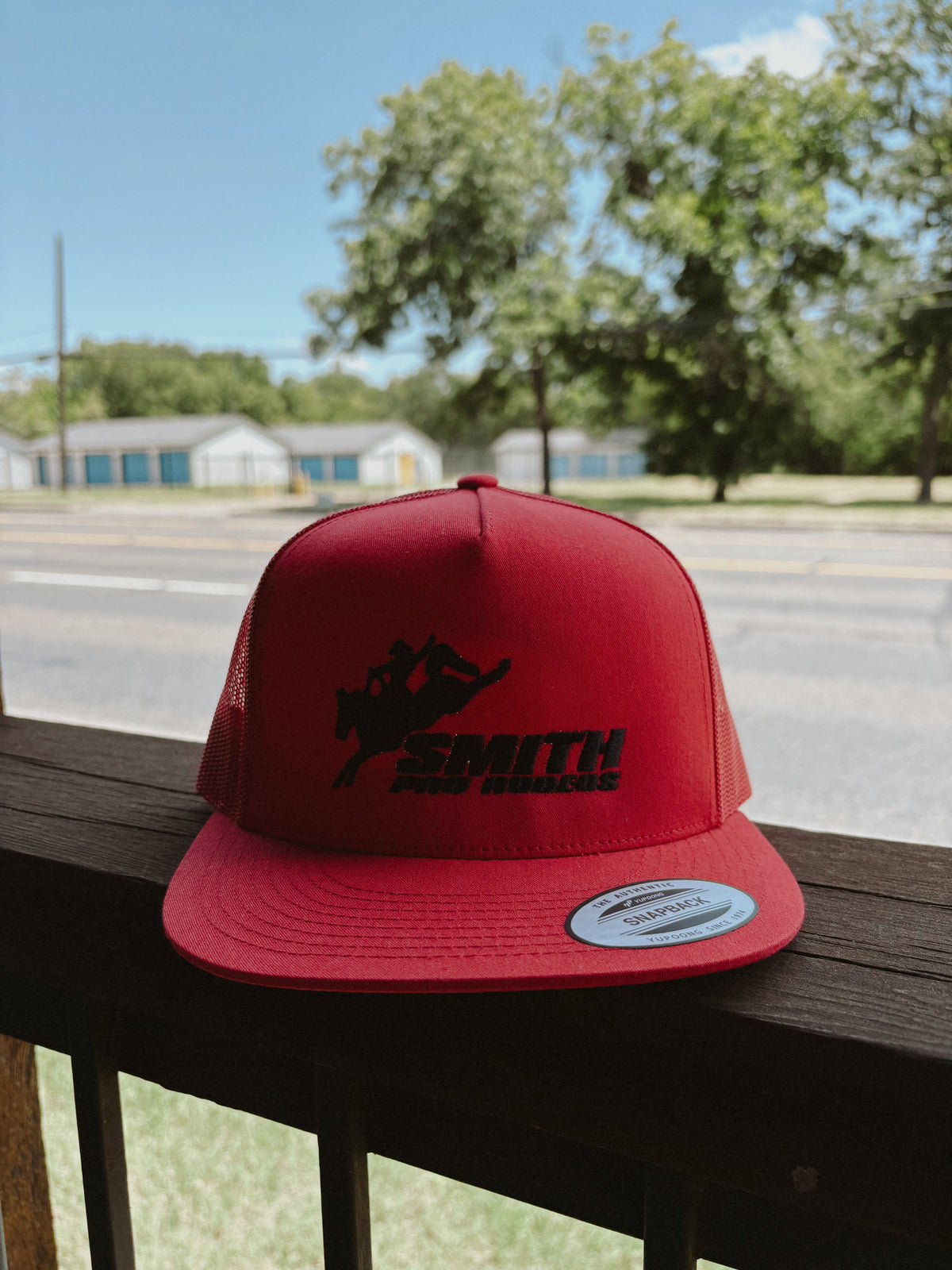 Wild Horse Boutique Cap Red and black The Smith Pro RodeoCap