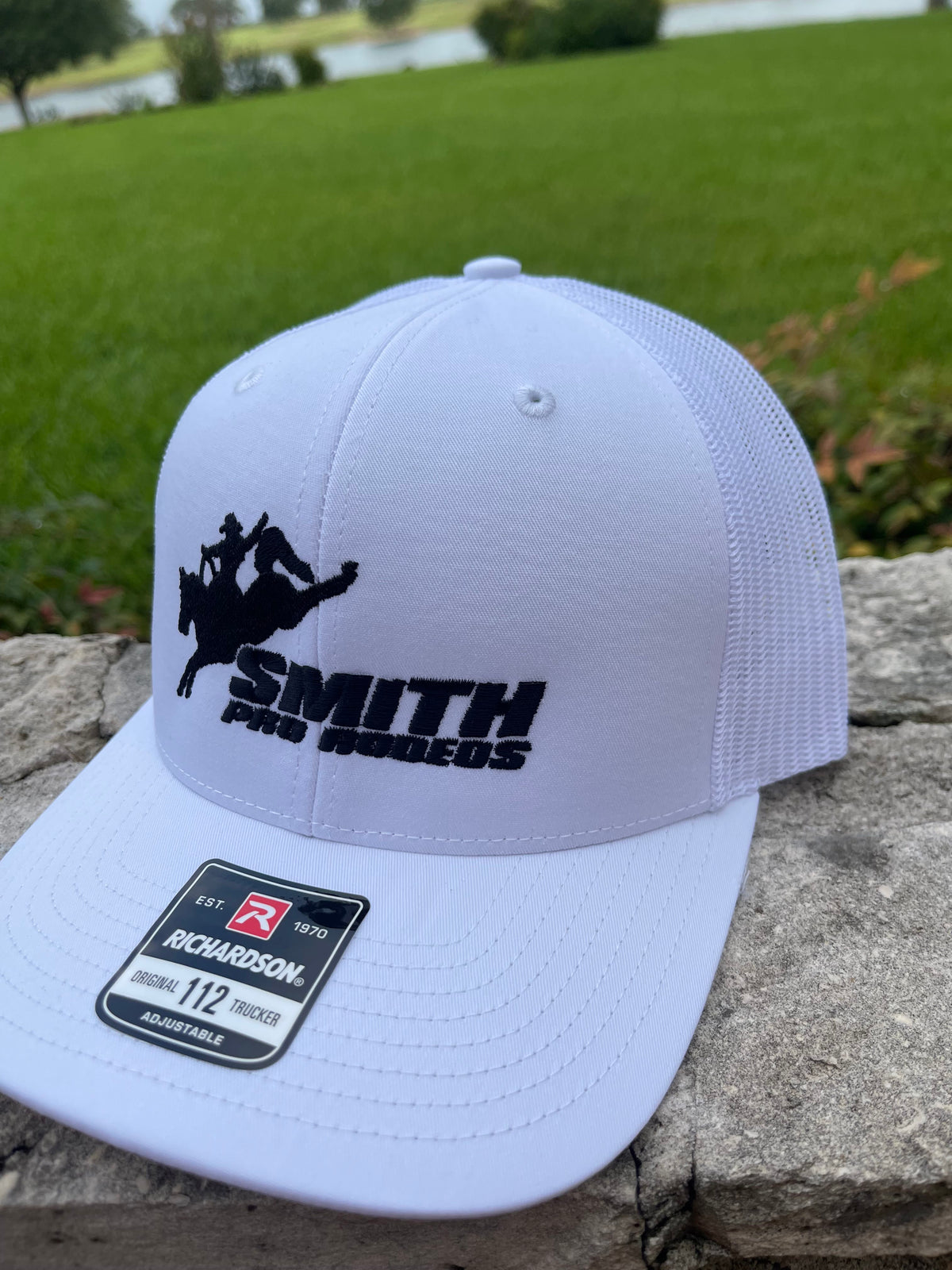 Wild Horse Boutique Cap White and black Smith Pro Rodeo Caps