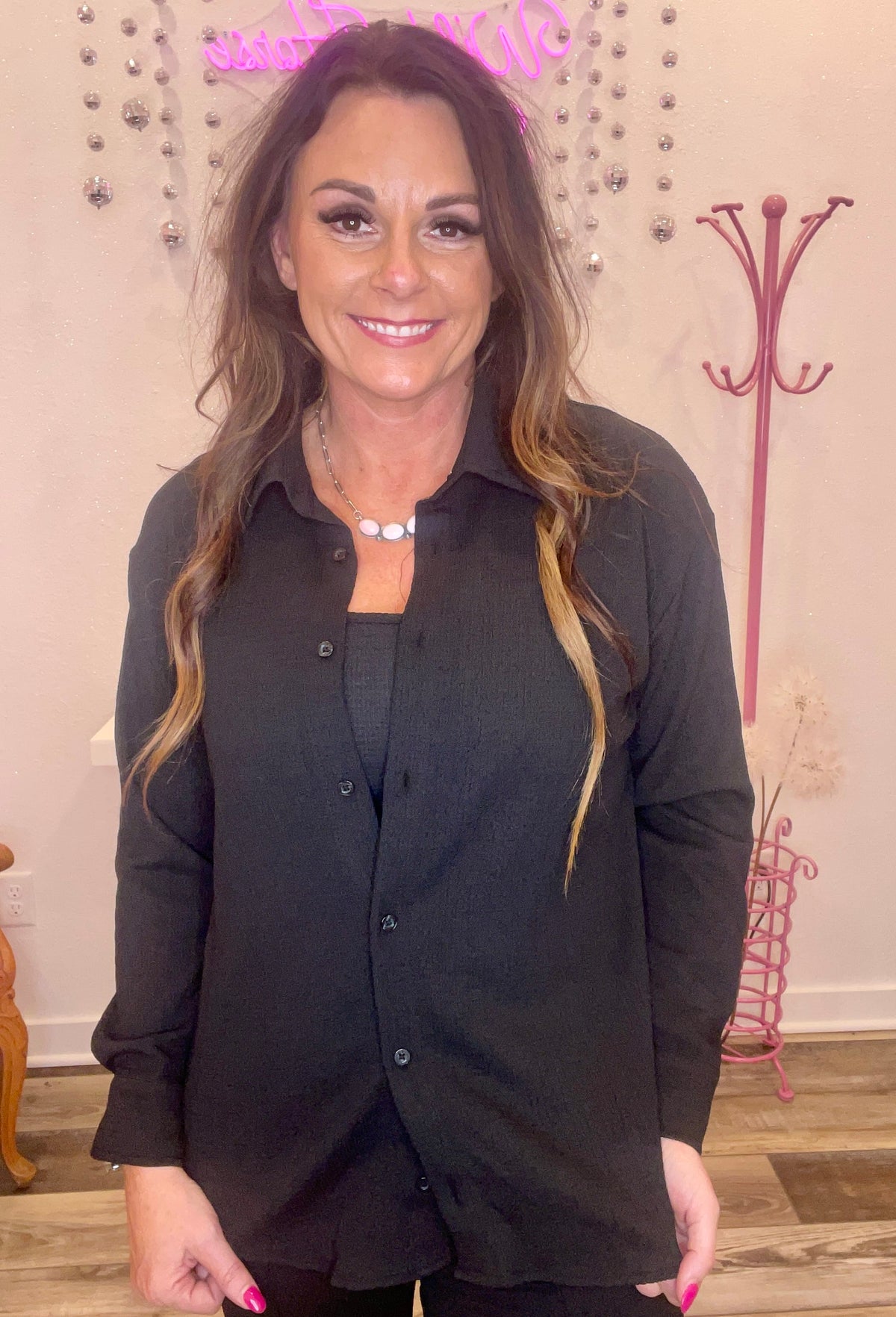 Wild Horse Boutique Clothing sets Black Three Piece Set