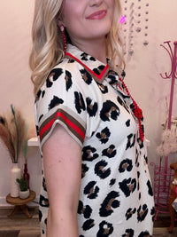 Wild Horse Boutique Clothing sets Red and Leopard Set