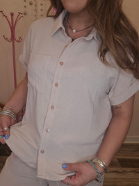 Wild Horse Boutique Clothing sets Tan Set