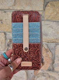 Wild Horse Boutique Consuela Turquoise Sally Card Organizer