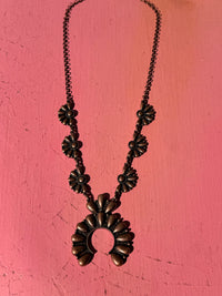 Wild Horse Boutique Copper, Gold, or Silver Squash Blossom