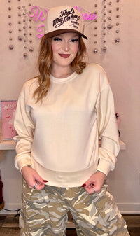 Wild Horse Boutique Cream Butter Soft Longsleeve
