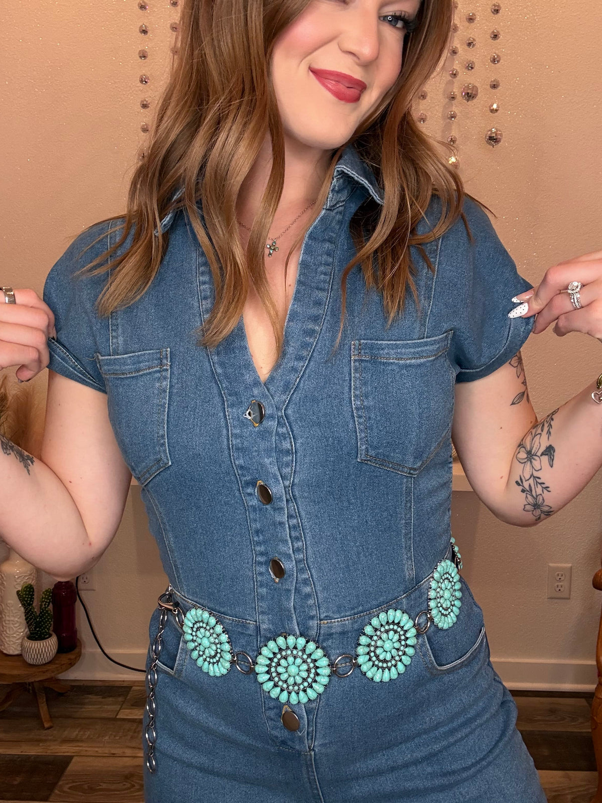 Wild Horse Boutique Denim Jumpsuit