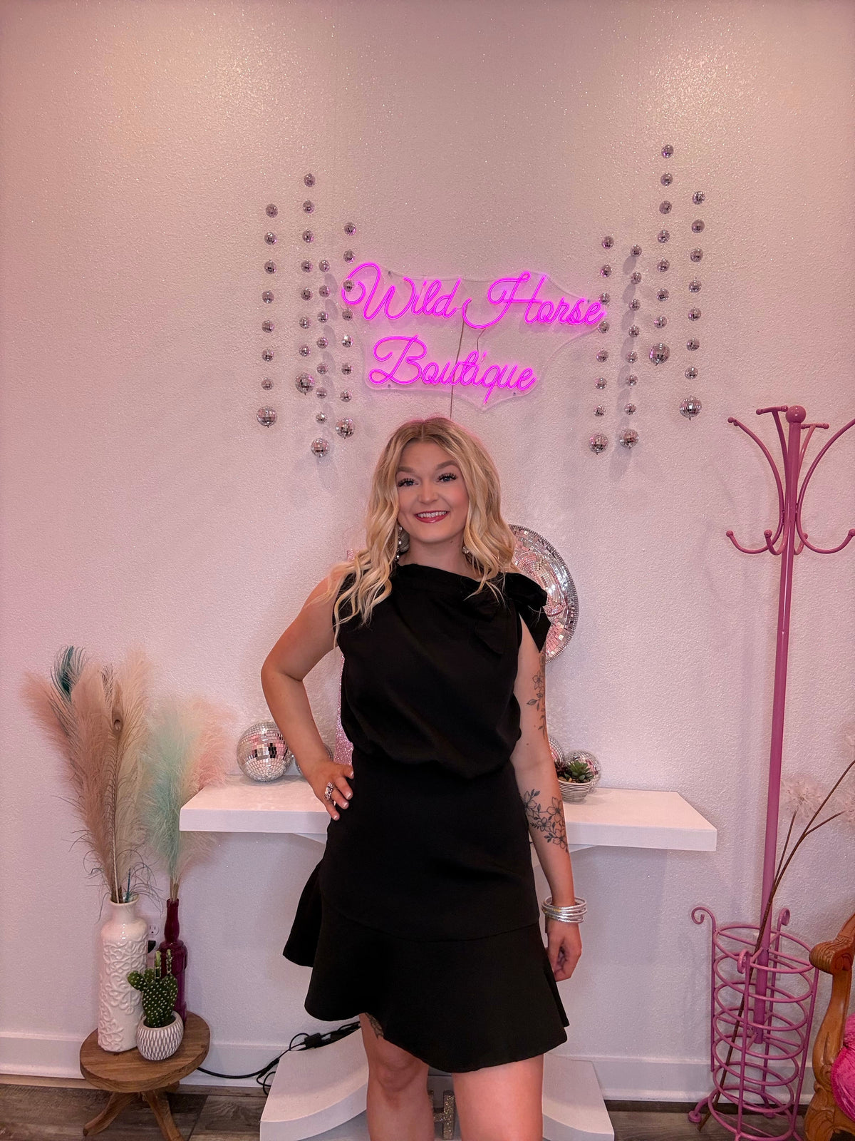 Wild Horse Boutique Dress Black Dress