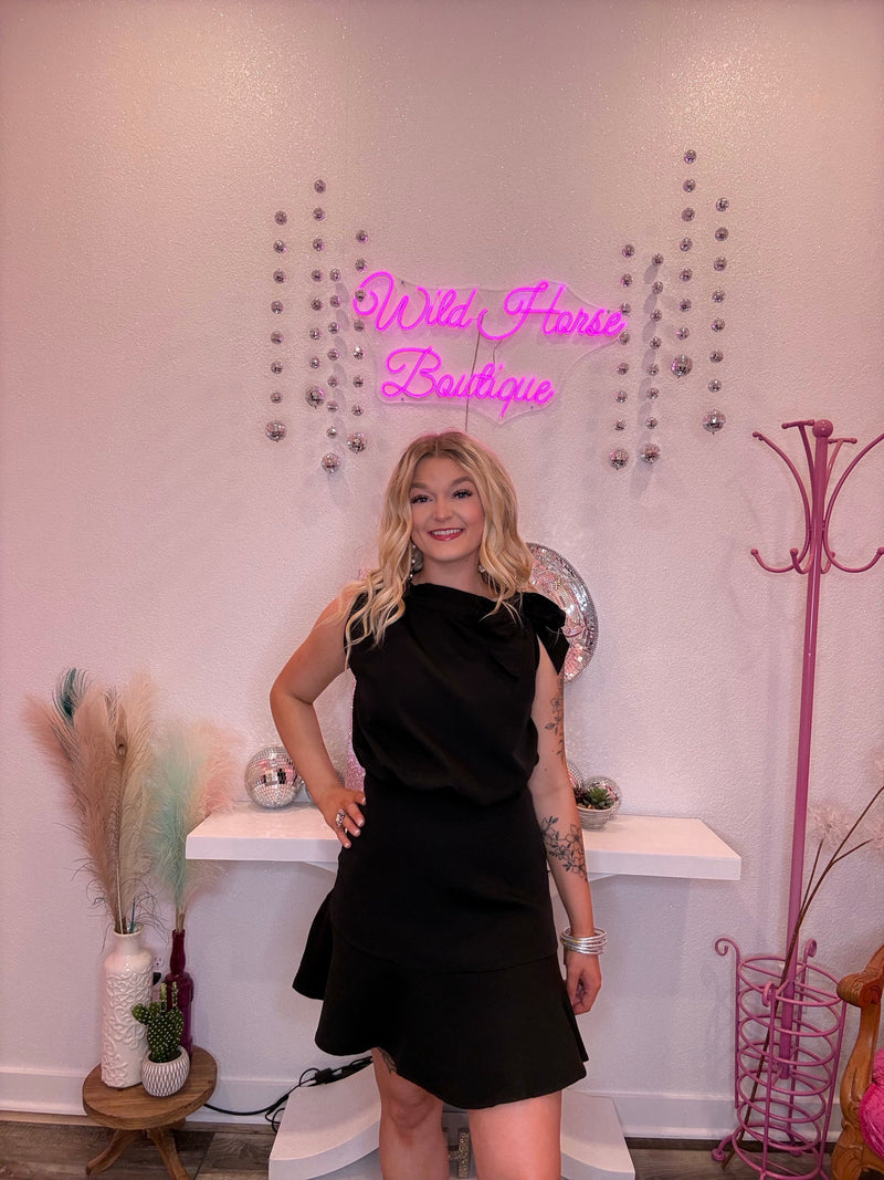 Wild Horse Boutique Dress Black Dress