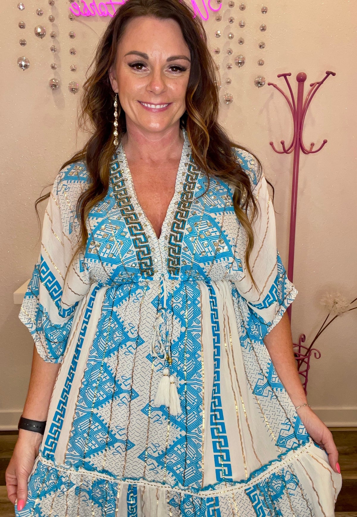 Wild Horse Boutique Dress One size Blue Dress