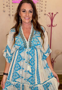 Wild Horse Boutique Dress One size Blue Dress