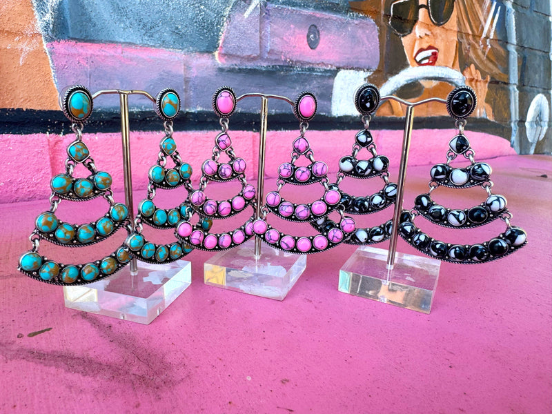 Wild Horse Boutique Earrings Chandelier Earrings