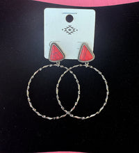 Wild Horse Boutique Earrings Western Hoop Earrings