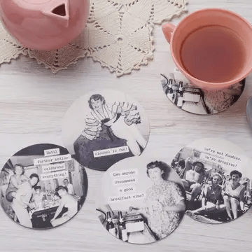 Wild Horse Boutique Gifts The Trash Talk Coasters