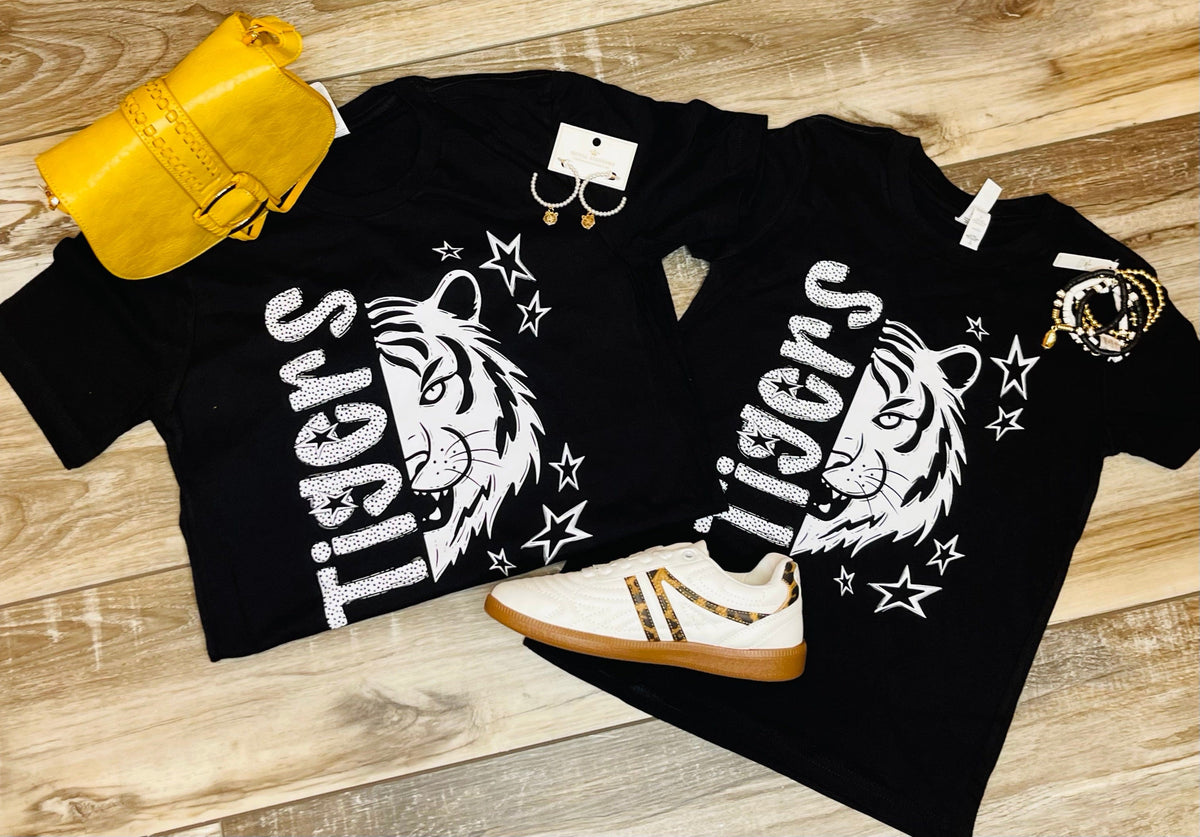 Wild Horse Boutique Graphic tshirt Adult Size Eye of Tiger Tshirt