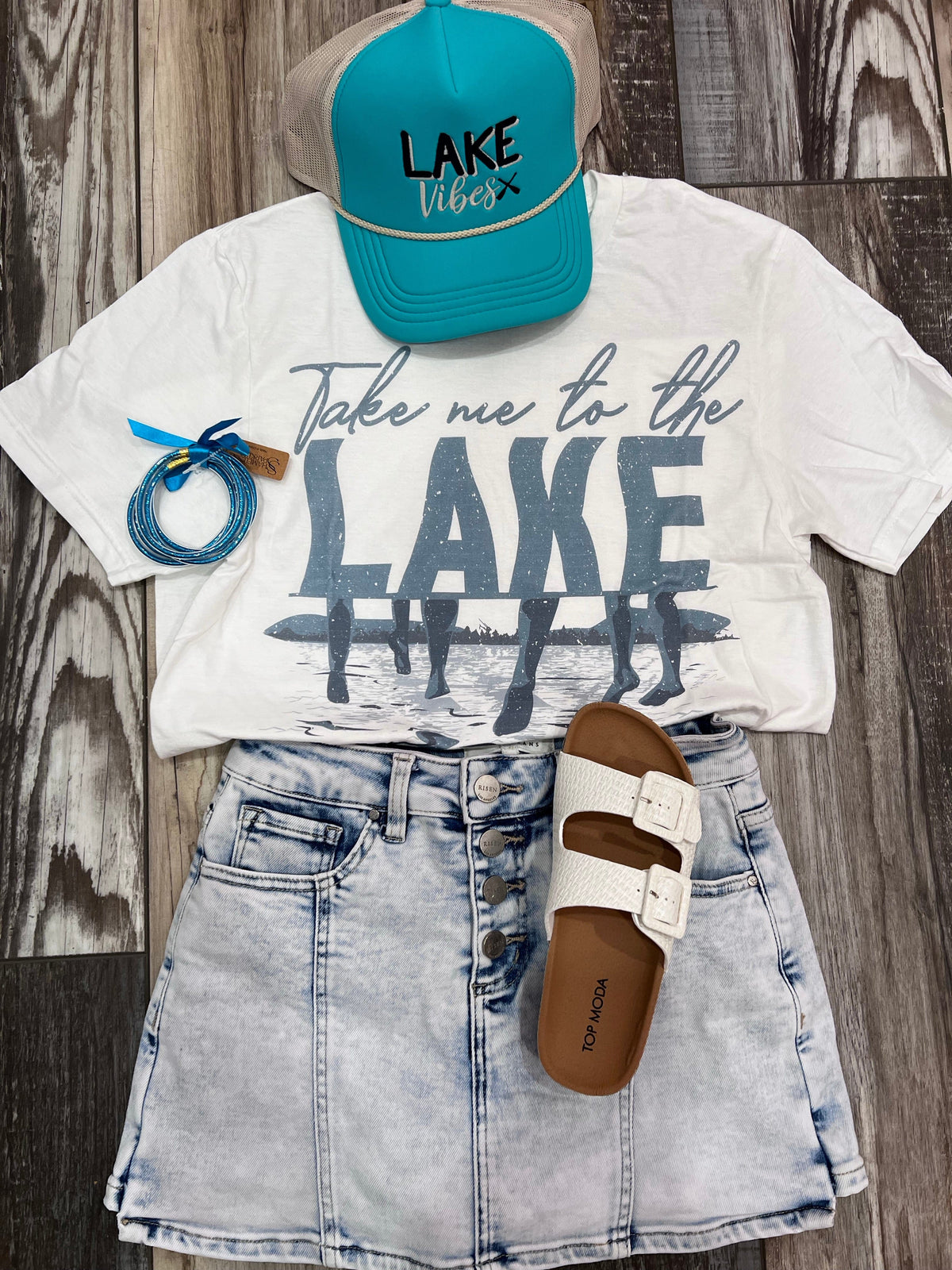 Wild Horse Boutique Graphic tshirt The Take Me To The Lake Tee