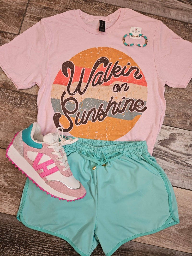 Wild Horse Boutique Graphic tshirt The Walk-in on Sunshine