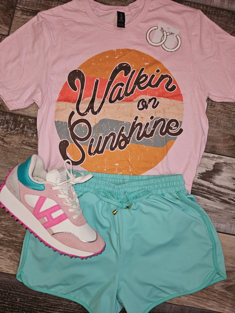 Wild Horse Boutique Graphic tshirt The Walk-in on Sunshine