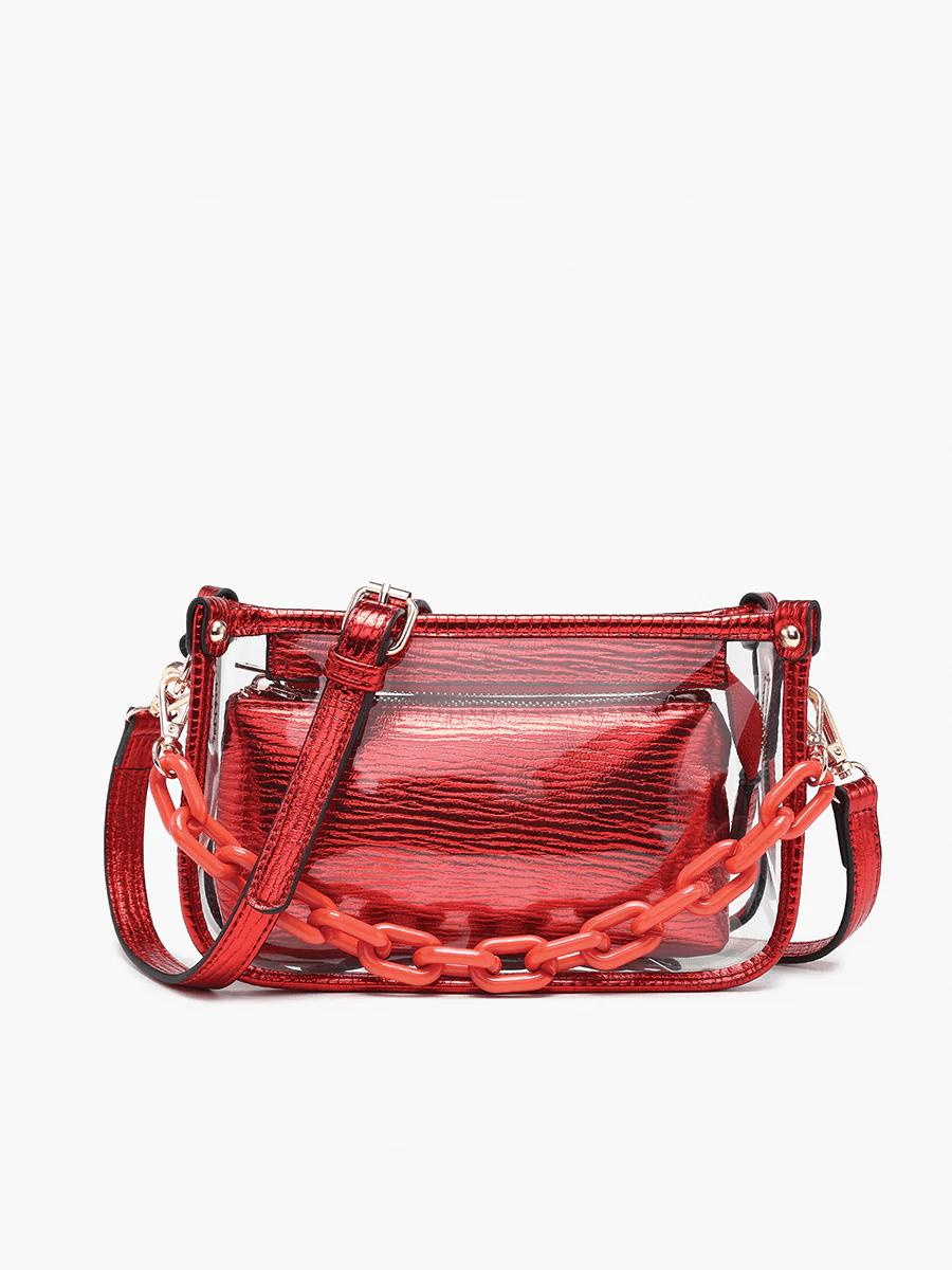 Wild Horse Boutique Handbag & Wallet Accessories The Jessica Clear Crossbody Purse