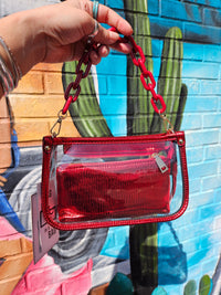 Wild Horse Boutique Handbag & Wallet Accessories The Jessica Clear Crossbody Purse