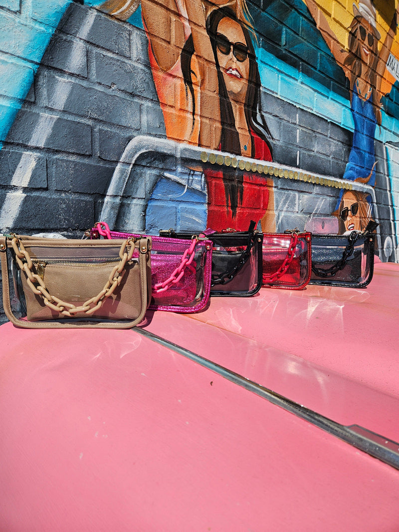 Wild Horse Boutique Handbag & Wallet Accessories The Jessica Clear Crossbody Purse